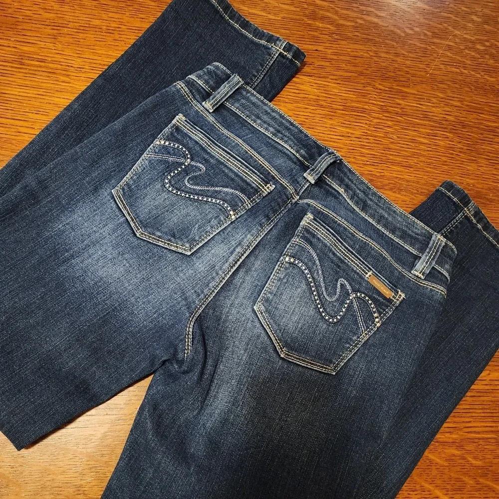 White House Black Market Crop Leg Womens Blue Jeans Size 0 Sophisticated Elevate